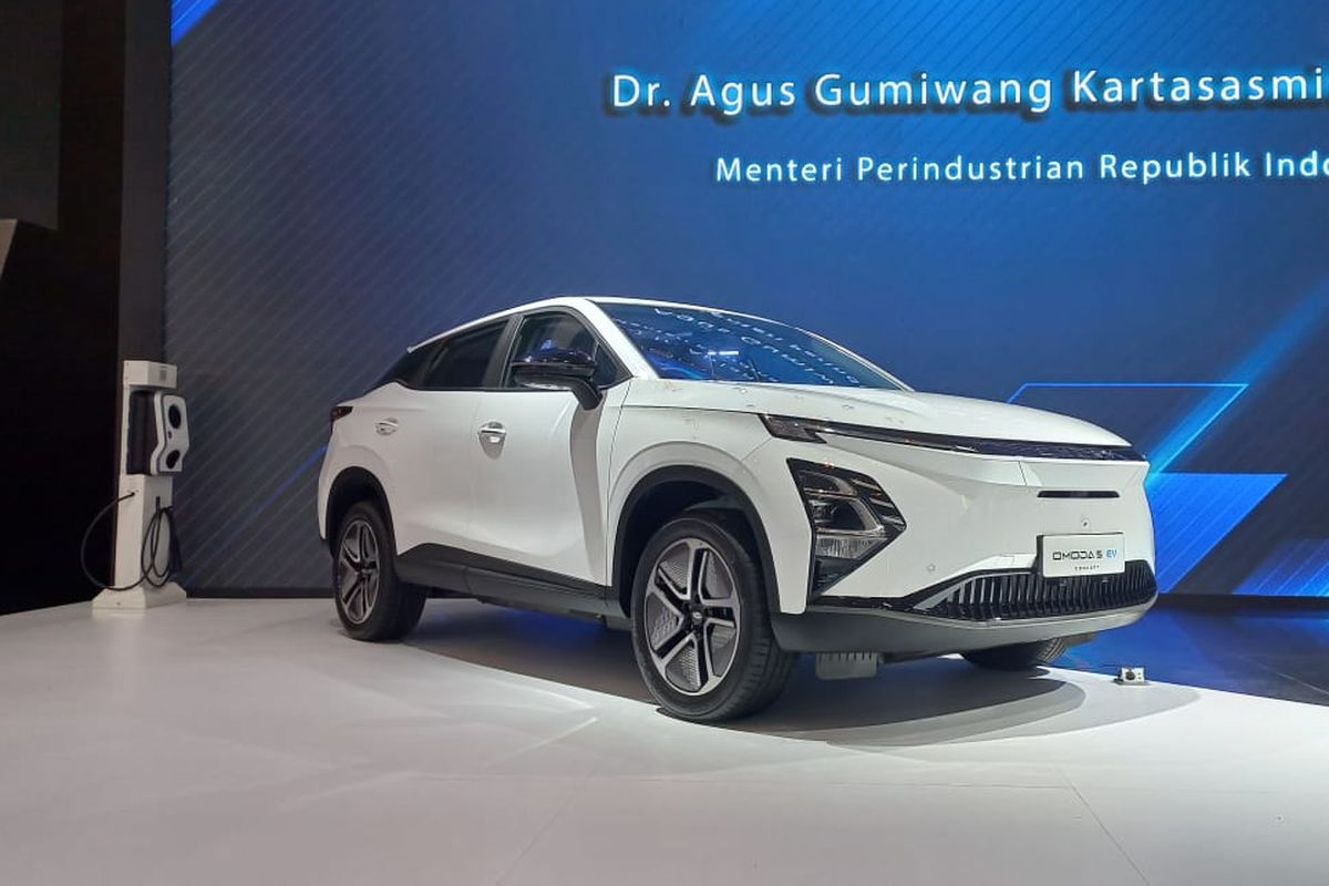 Chery Omoda 5 EV di GIIAS 2023