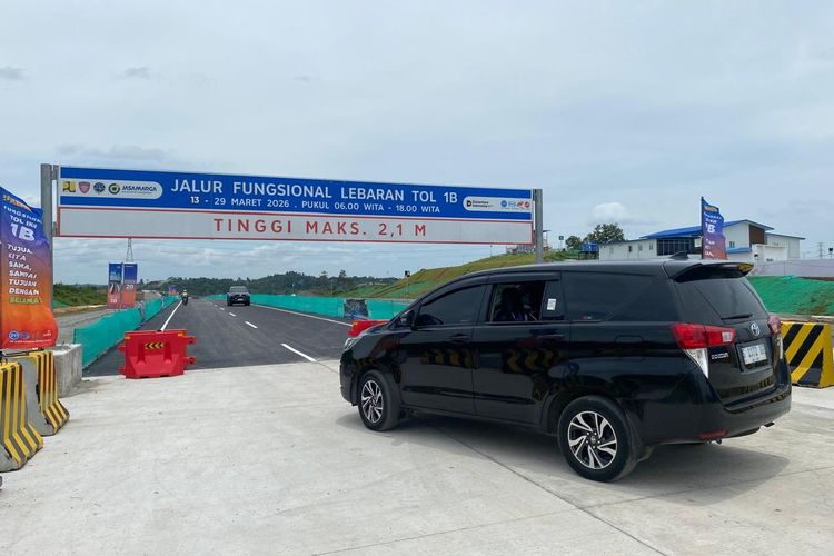 Hemat Waktu dan Biaya, Pemudik Mulai Serbu Jalur Fungsional Tol IKN Seksi 1B