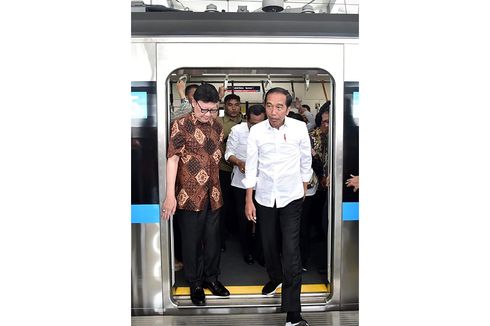 Pagi Ini, Presiden Jokowi Resmikan MRT Jakarta