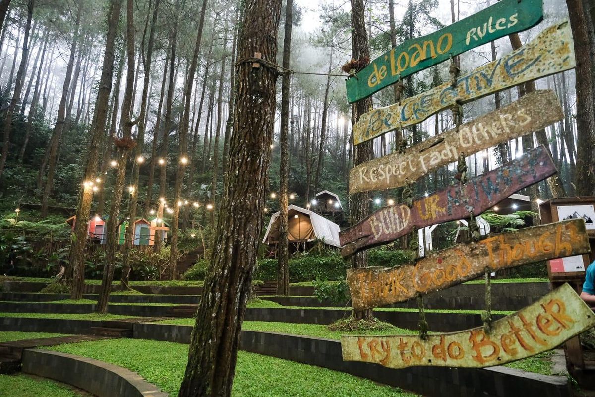 Kawasan pariwisata Borobudur Highland.