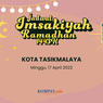 Jadwal Imsak dan Buka Puasa di Kota Tasikmalaya Hari Ini, 17 April 2022