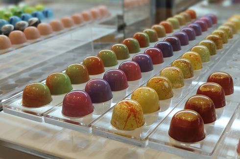 Uniknya Cokelat Isi Rujak di Mal Grand Indonesia