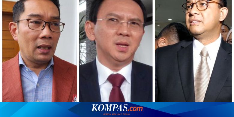 Bukan Ahok, Ridwan Kamil Justru Jadi Penantang Terberat Anies pada Pilkada Jakarta