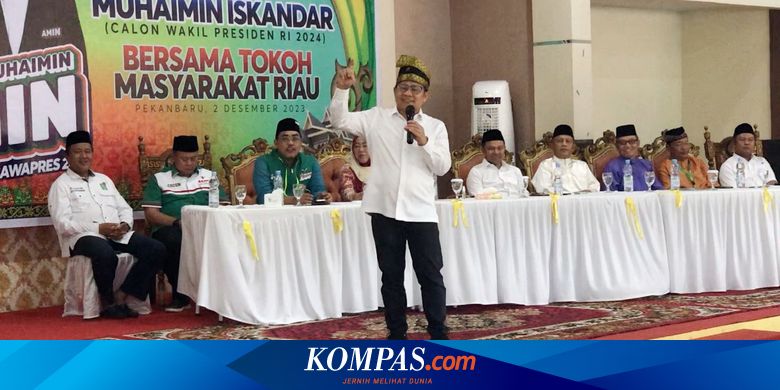 Minta Masyarakat Ikut Sebarkan Narasi Perubahan, Cak Imin: Kami Bukan Penjual Tari-tarian