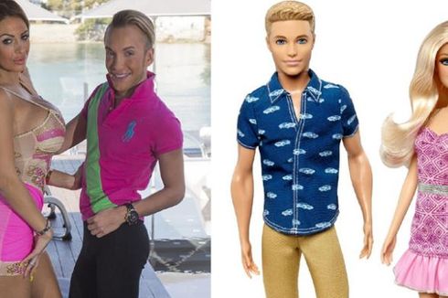Duo Sahabat Habiskan Rp 4 Miliar Demi Mirip Boneka Barbie dan Ken