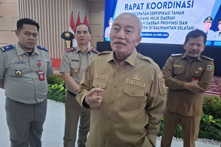 Hindari Sengketa, Lahan Pemprov Kalsel Seluas 36 Hektar Disertifikasi BPN