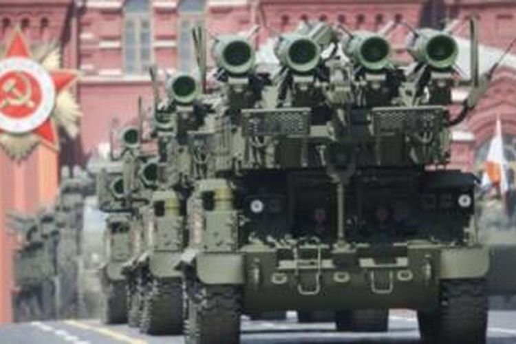 Sistem pertahanan anti-pesawat udara buatan Rusia, BUK M1.