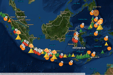 [KLARIFIKASI] Empat Gunung Api di Indonesia Disebut Meletus Serentak