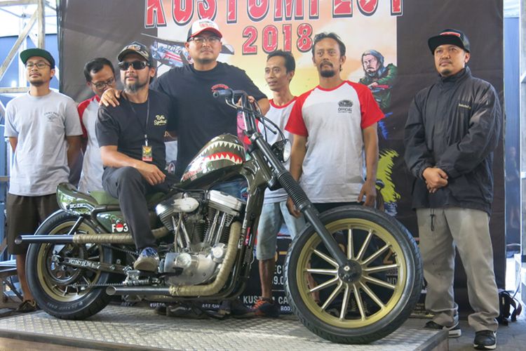 Chopper Belo Negoro jadi luck draw Kustomfest 2018