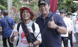 Polder Tawang Jadi Lokasi Kegiatan Mancing Bareng Kas Hendi