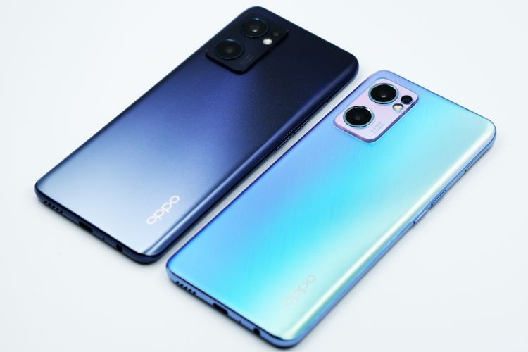 Ilustrasi Oppo Reno7 5G.