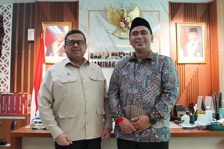 Terima Kunjungan Wagub Taj Yasin, Kepala BPJPH Apresiasi Jateng dalam Penguatan Ekosistem Halal