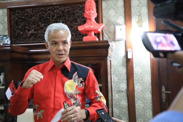 Gubernur Jawa Tengah Ganjar Pranowo