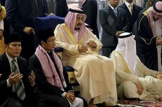 Raja Salman Disambut Imam Besar Masjid Istiqlal dan Presiden Jokowi