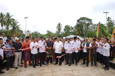 Resmikan Jembatan Surau Munai dan Seroja, Pj Gubernur Riau: Bukti Komitmen Pemerataan Pembangunan