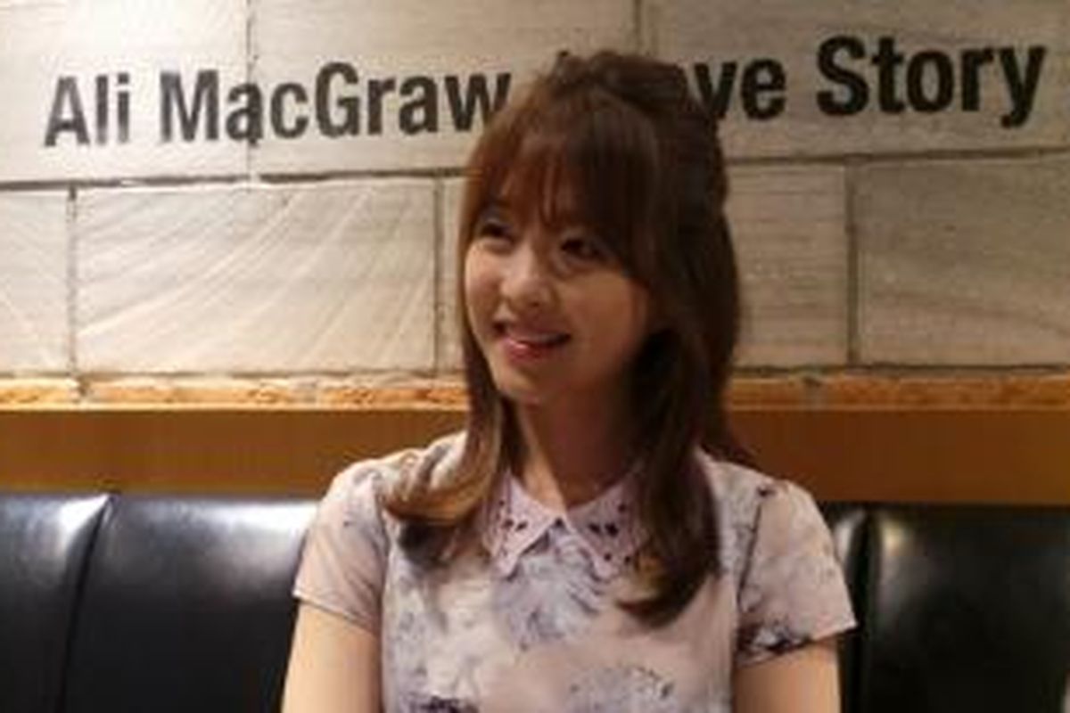 Park Bo-young di CGV Blitz Grand Indonesia, Jakarta Pusat, Selasa (27/10/2015).