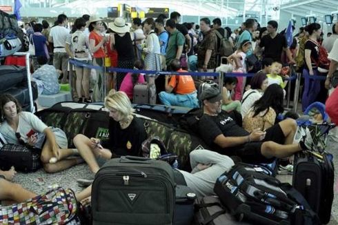 Dampak Gunung Raung, Ribuan Penumpang di Bandara Ngurah Rai Gagal Berangkat