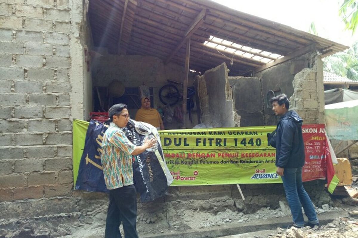 Badan Pengkajian dan Penerapan Teknologi (BPPT) telah mengecek rumah warga RT 14 RW 03, Keranggan, Setu, Kota Tangerang Selatan (Tangsel) yang mengalami keretakan hingga roboh. 
