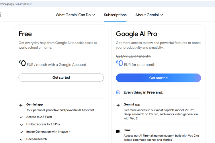 Ilustrasi cara dapat Veo 3 gratis dengan langganan Google AI Pro tanpa akun pelajar.