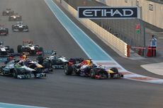 Vettel Tak Tersentuh Sepanjang GP Abu Dhabi