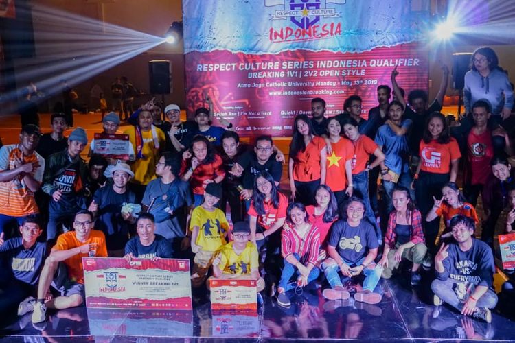 FBSI menggelar kualifikasi kejuaraan dunia Respect Culture Series 2019 - Road to Taiwan di ajang LawFest 2019 (13/05/2019) di Universitas Atma Jaya, Jakarta.