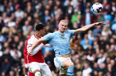 Man City Ditahan Arsenal, Haaland seperti Pemain Kasta Empat Inggris