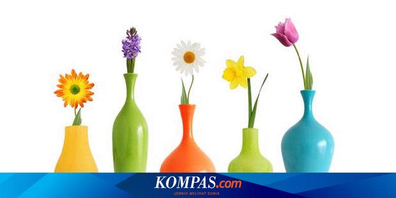 Memilih Bunga, Perhatikan Pilihan Vasnya!