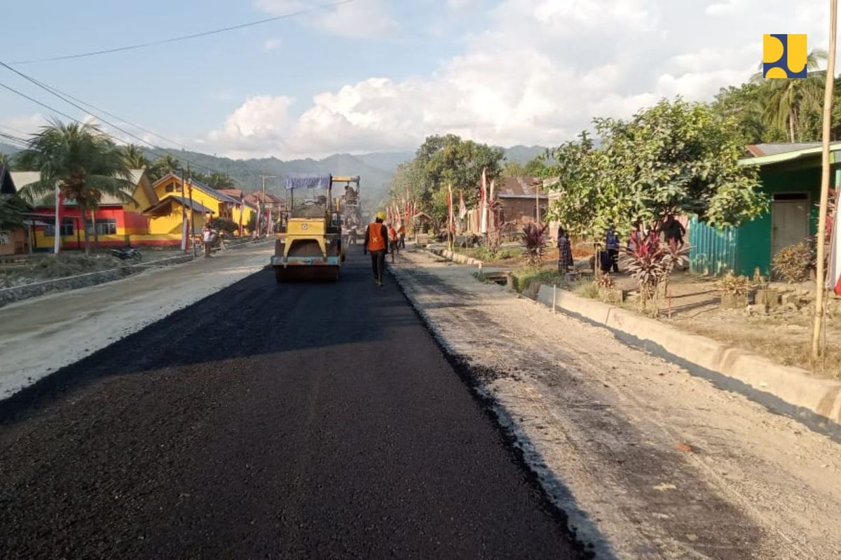 Preservasi Jalan Wolo-Bts. Kota Kolaka di Provinsi Sulawesi Tenggara (Sultra).
