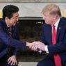Eks PM Jepang, Shinzo Abe Doakan Trump yang Positif Covid-19