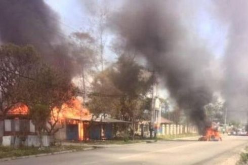 28 Tewas akibat Kerusuhan Wamena, Ditemukan Jenazah Satu Keluarga Terbakar