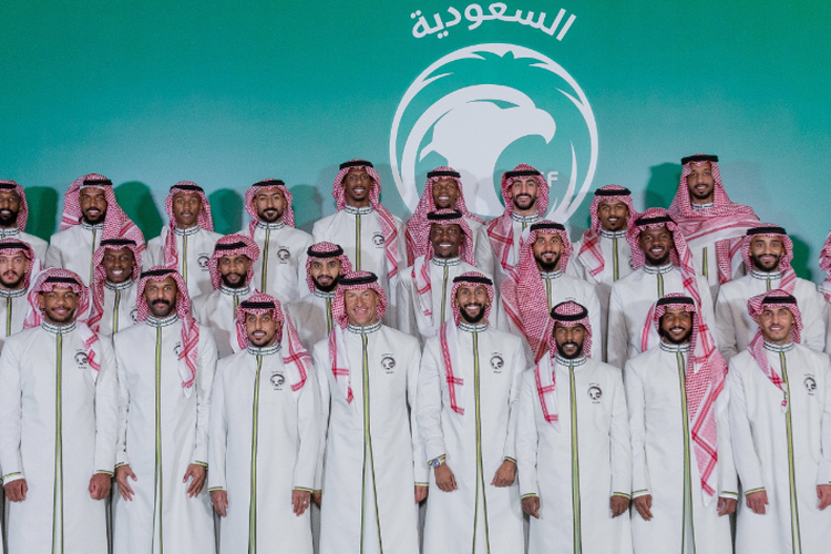 Skuad Arab Saudi untuk Piala Dunia 2022.