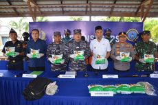 TNI AL Gagalkan Penyelundupan 14 Kg Sabu di Perairan Perbatasan Indonesia-Malaysia