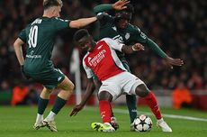 Hasil Arsenal Vs Monaco, Brace Bukayo Saka Bawa The Gunners Menang 3-0