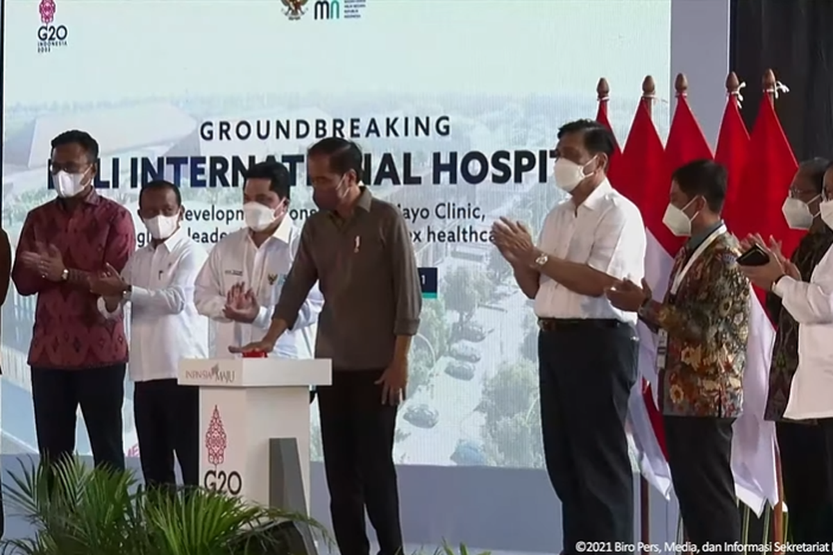 Grounbreaking RS International di Bali