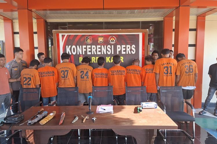 5 Anak Anggota Geng Motor Penyerang Pos Parkir RS Tentara di Bengkulu Diseret ke Pengadilan
