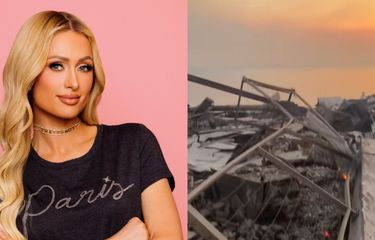 Paris Hilton menjadi salah satu selebritis Hollywood yang menjadi korban kebakaran hutan Los Angeles. Rumahnya di kawasan Malibu hangus akibat dilalap api.
