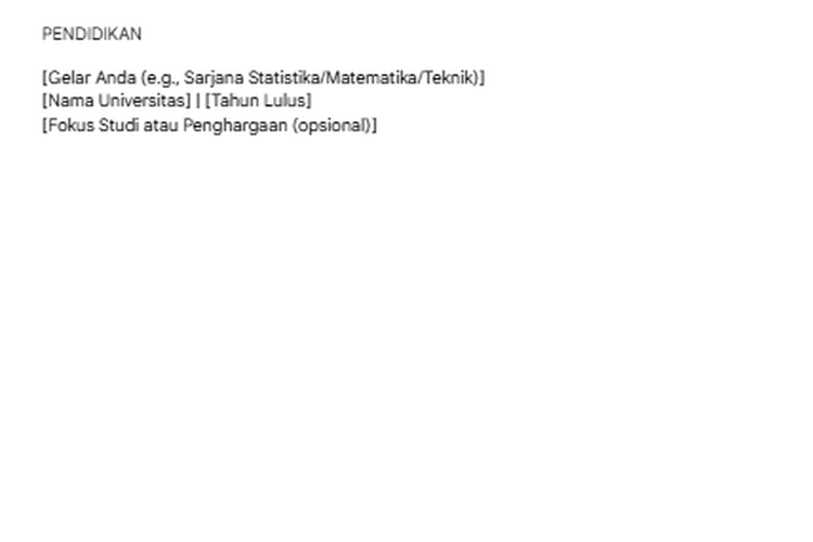 Hasil CV generated AI Data Analyst (2)