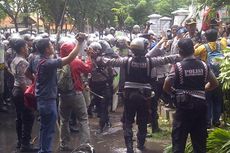 Ricuh, Aksi Pendukung Prabowo-Hatta Dibubarkan Paksa