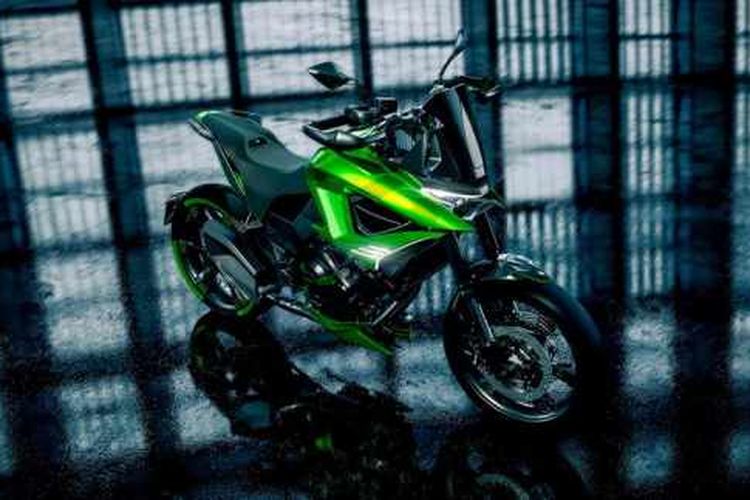 Kawasaki Adaptive Concept, digadang-gadang sebagai Versys generasi berikutnya