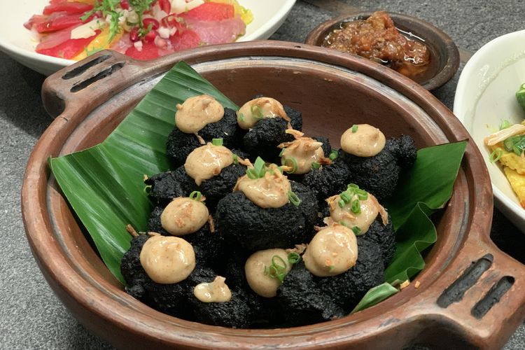 Cireng Oncom di Restoran Tamu, Jakarta Selatan, Rabu (9/9/2025).