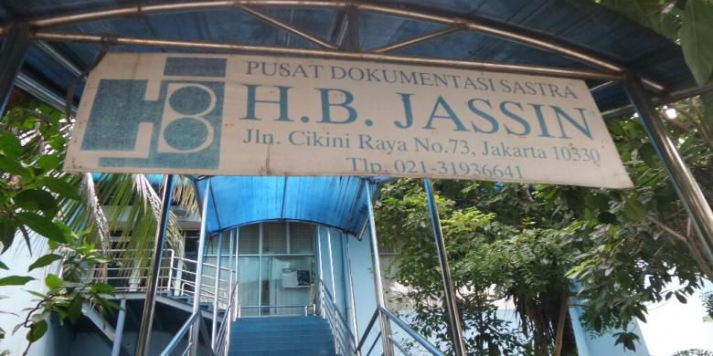 Pusat Dokumentasi Sastra HB Jassin di Taman Ismail Marzuki, Jakarta Pusat. 