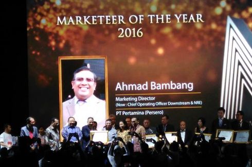Wadirut Pertamina Raih Penghargaan Marketeers of The Year 2016