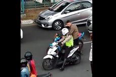 Beredar Video Anggota TNI Berkendara Tanpa Helm Pukul dan Bentak Polisi