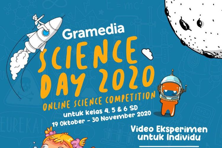 Gramedia kembali menggelar Gramedia Science Day 2020 sebagai sebuah bentuk komitmen nyata mendorong anak-anak Indonesia menaruh minat pada dunia sains.