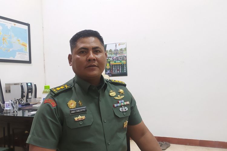 Wakapendam IV/Diponegoro Letkol Inf Andy Soelistyo saat ditemui di kantornya 