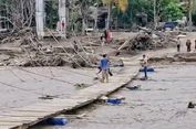 Jembatan Darurat di Aceh Tengah Hampir Putus Diterjang Banjir, Warga Terancam Terisolir