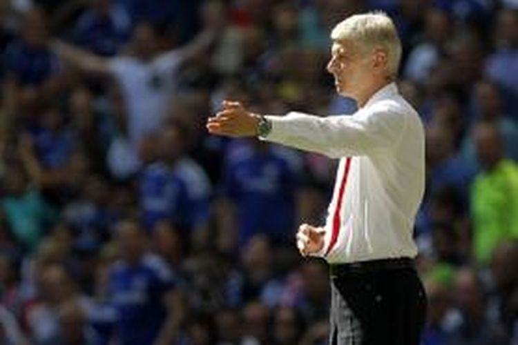 Manajer Arsenal, Arsene Wenger.