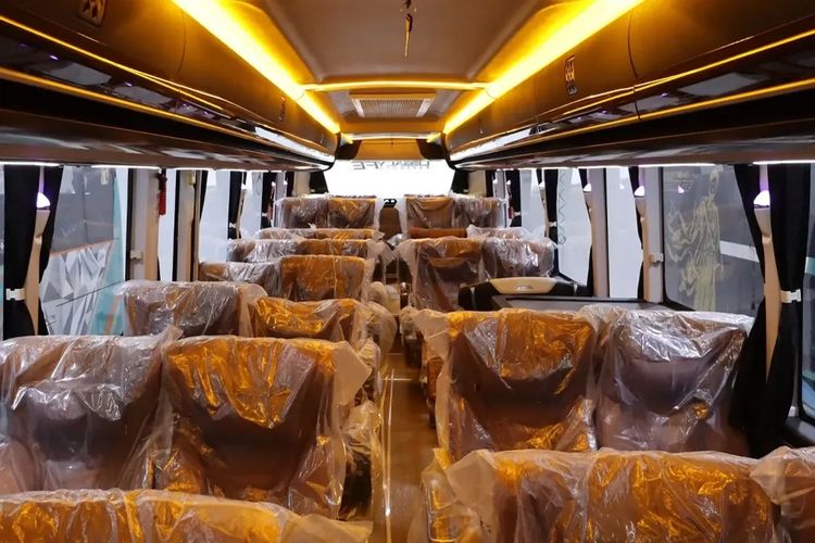 Bus milik PO Maribu 57