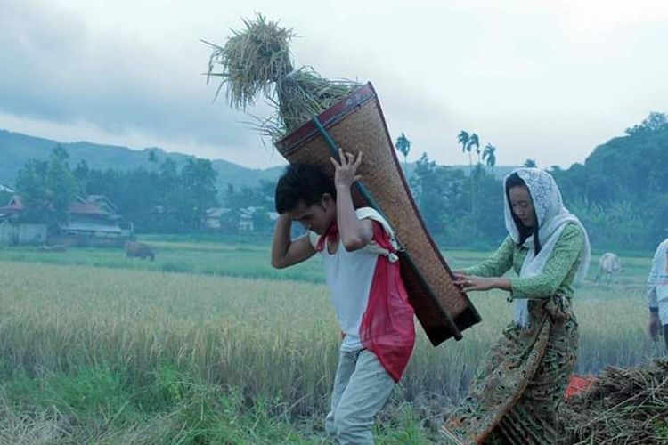 Petani padi di Kerinci. 