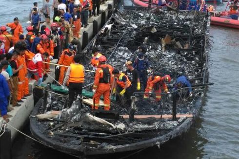 Tim DVI Mengidentifikasi 20 Korban Tewas Kebakaran Kapal Zahro Express